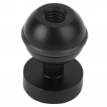 Nardymo &scaron;viesos laikiklis veiksmo kamerai su rutuliniu galvutės pagrindu, kar&scaron;to batelio tvirtinimu ir 1/4 colio sriegio anga(juodas)