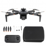 RC Dronas 4K Dviguba Kamera 4 Pusių Kliūčių Vengimas Optinio Srauto Pozicionavimas WiFi Nuotolinis Valdymas juoda