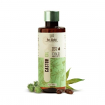 Nat Habit Everyday Cold Pressed 100% Pure Castor (Arandi) Oil for Skin & Hair With Vitamin E, Omega-6 & 9, Mineral Free - (200 ml)