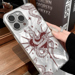 Plunksnų telefono dėklas, skirtas iPhone 11 13 16 Pro Max iPhone 14 15 Pro Max 12 13 Pro Max 16 Samsung S24 FE A55 A05S A54 S22 A15 S23 A12 A52S A34 A05S A14 iPhone 11 gryna
