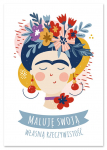 Plakat obrazki, ilustracje Frida Kahlo 21x29,7 cm A4