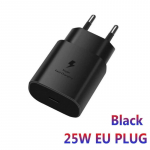 25w įkroviklis Super greito įkrovimo adapteris USB tipas C PD PPS, skirtas Samsung Galaxy S22 S21 A55 A54 A35 A06 A16 A26 A36 A56 Note 20 Z Flip 6 Fold6 EU