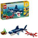 LEGO Creator Expert Giliavandenių gyvūnas Žaislas Dovana Gimtadienis Kaladėlė Kalėdos Mokinys Gyvūnas Padaras 31088 blue