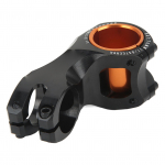 Dviračio i&scaron;ky&scaron;a Dviračio pakėlėjas 70MM Itin lengvas ?17 laipsnių 35 mm 31,8 mm vairui plento dviračiui juoda