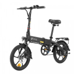 DYU A1F Pro Elektrinis dviratis 250W Sulankstomas elektrinis dviratis 36V 7.5AH Ličio baterija Maksimalus greitis 25km/h 16 colių Mini pagalbinis elektrinis dviratis juoda