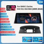 Hizpo 2din Android automobilio radijas Multimedijos vaizdo grotuvas BMW 5 serijai E60 E61 E63 E64 3 serijai E90 E91 E92 E93 Stereo GPS Carplay 4G RDS GPS Stereo DVR 8W 8G 128G,AI