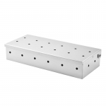 Nerūdijančio plieno BBQ rūkykla lauko kepimui ir rūkytos mėsos gamybai OPP Bag Smoker Box 22cm*9.6cm*4.3cm