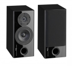 Acoustique Quality PONTOS 9 - Lentyninė kolonėlė, dviejų juostų, 120W galios / Scan-Speak / juodas BLIZGUS lakas, Acoustique Quality juoda