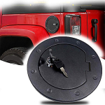 2007-18 Jeep Wrangler JK JKU A dujų dangtelio užrakinimo kuro bako durelių dangtis