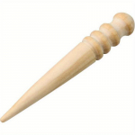 Odos &scaron;lifavimo pagaliukas &bdquo;Pasidaryk pats&ldquo; Odinis apvadų pagaliukas Odos &scaron;lifavimo apvalios medienos pagaliukas Odinis apvadu 1pc