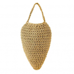 Outdoor Hanging Wasp Nest Waterproof Easy to Install Weather-Resistant Hornet Nest Rustic Handcrafted Wasp Nest Decoration &scaron;viesios chaki spalvos