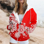 Moteri&scaron;kas mados kasdienis Kalėdų ra&scaron;to džemperis rudeniui ir žiemai ilgomis rankovėmis su ki&scaron;enėmis kardiganas &scaron;varkas užtrauktuku gobtuvas paltas S juoda