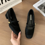 Pavasario Rudens Moteri&scaron;ki Auk&scaron;takulniai Bateliai Mada Seklūs Segami Moteri&scaron;ki Batai Zom&scaron;iniai Kasdieniai Moteri&scaron;ki Bordo Mary Jane Batai 35