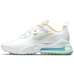 Nike Air Max 270 React Light Dew Lagoon Pulse Moteri&scaron;ki sportbačiai Balti Meliono spalvos DJ3027-100 36
