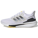 Adidas EQ21 Run Balti &Scaron;viesiai Geltoni Vyri&scaron;ki Sportbačiai Debesėlių Baltumo Pagrindinės Juodos Spalvos GW6728 43⅓ white