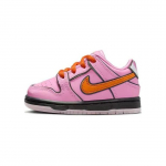 Galingosios mergaitės x Nike Dunk Low Pro SB QS TD Blossom Kūdikio sportbačiai Rožinis lotosas-Rožinis skaitmeninis-Rožinis FZ3352-600 24