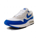 Nike Air Max 1 86 OG Big Bubble - Karali&scaron;kos mėlynos spalvos Moteri&scaron;ki sportbačiai Balti Neutraliai pilki Juodi DO9844-101 35.5