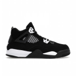 Air Jordan 4 Retro PS Balti Perkūno Vaikų Sportbačiai Juodi FV4537-001 29.5