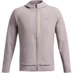 Under Armour FW24 Sportinis Džemperis su Užtrauktuku Austas Striukė Vyri&scaron;kos Striukės Pilka Violetinė 1376794-015 XL