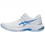 ASICS Netburner Ballistic FF 3 Balti Mėlyni Kranto Moteri&scaron;ki Sportbačiai 1052A069-111 38