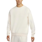 Nike Pagrindinis Dri-Fit Vienspalvis Greitai Džiūstantis Universalus Apvaliu Kaklu Patogus Mink&scaron;tas Džemperis Vyri&scaron;kas džemperis Kreminės Baltos spalvos FZ0972110 XL