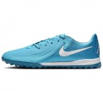 Nike Phantom Gx 2 Academy Tf Mėlynojo įnir&scaron;io baltos sportbačiai FJ2577-400 42