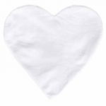 Enveloppe de coussin - Rayher - Coeur - 30 cm - Blanc - Synth&eacute;tique balta
