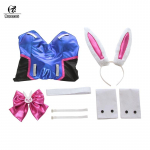 Dva Cosplay Moteri&scaron;kas Seksualus Kostiumas Song Hana Ki&scaron;kio Mergaitės Kostiumas Žaidimas Ow Kombinezonas Moteri&scaron;kas Jumpsuit Vir&scaron; Žaidimo Laikrodžio XXL