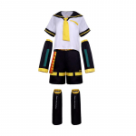 Anime Rin Len Cosplay Kostiumas Len Rin Cosplay Len Kostiumas Kagamine Jk Uniforma Helovino Komiksų Kostiumas Suaugusiems L 50-55kg smėlis