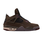 A Ma Mani&eacute;re x Air Jordan 4 Retro Dark Mocha Unisex sportbačiai Ruda Bronzinė-Saulėlydžio Juoda IF3102-200 45