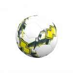 ERREA STORM HERITAG Treniruočių Futsalo Kamuolys Jaunimui ir FIFA Suaugusiems, Kokybi&scaron;kas, 28-Skydelių, Siūtas Rankomis (4 dydis), Balta/Anglies/Geltona (HA0H0Z97010)