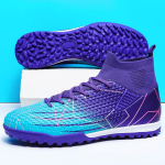 2024 m. vyri&scaron;ki futbolo bateliai didelio dydžio itin lengvi futbolo batai berniukams neslystantys AG/TF futbolo apkabos, universalūs batai 35