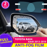 Pilnai dengianti apsauginė plėvelė nuo rasojimo ir lietaus Toyota Rav4 XA40 2013~2018 RAV 4 40 automobiliui, galinio vaizdo veidrodėlio apsauginė plėvelė, priedai Rav4 -