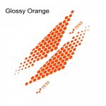 Automobilio durelių &scaron;oniniai lipdukai, skirti Volkswagen VW Golf 4 5 6 7 TSI TCR GTD GTI MK4 MK5 MK3 MK2 MK7 Polo Auto Priedai Vinilo lipdukai For TCR oranžinė