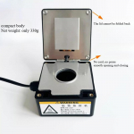 Elektrinė kavos kapsulių sandarinimo ma&scaron;ina Ne&scaron;iojama aliuminio folijos kapsulių sandariklis su kapsulių korpusais ir folijomis