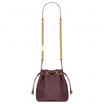 Saint Laurent Cassandre Kibiro Formos Rankinė i&scaron; Avikailio Kar&scaron;to Vyno Moteri&scaron;kos Rankinės Raudona 840886-1EL07-6195 Basic Set (Bag+Dust Bag)