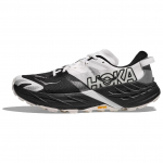 HOKA ONE ONE SPEEDGOAT 7 Trail Running Shoes Men's Black White 1171930-BWHT 42