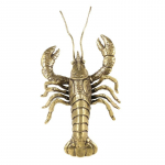 Antikvarinis metalinis mažas vėžių ornamentas Solidus varinis vėžių statulėlės Figūrėlės Ornamentas stalui Namų biuro dekoracijoms 1