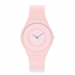 Swatch CARICIA ROSA SKIN Classic SS09P100 Laikrodis, Rožinis, rožinė