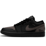 Jordan Air Jordan 1 amortizuojantys žemi senoviniai krep&scaron;inio batai vyri&scaron;ki juodi rudi 553558-165(Komanda349-) 43