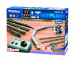 TOMIX N vėžės My Plan LT III F 90947 modelinio geležinkelio bėgių rinkinys