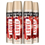 Pur&scaron;kiamasis dezodorantas - IMPULSE - True Love - 75ml - Rožių ir kokoso kvapas - 4 vnt. pakuotė
