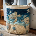 Unikali Boho Dygsniuota Skalbinių Dėžė Gėlėtas Audinys su Rankenomis Drabužių Laikymo Kibiras Mink&scaron;tas 14&times;18 colių Laikymo Krep&scaron;ys Drabužiams &