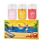 Brazilijos skaitmeninis kvepalų plaukų kvapo pur&scaron;kiklis Kortelės kvepalai 3 x 45ml rinkinys
