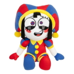 Nauja 30 cm Pomni sėdinti miela lėlė The Amazing Digital Circus Anime suvenyras pliu&scaron;inis žaislas Geriausia &scaron;ventinė dovana vaikams yellow