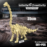 Juros periodo Dinozaurų Pasaulio Parkas T-rex Triceratopsas Skeletas Statybiniai Blokeliai Indominus Rex Dino Kaulo Fosilijų Blokeliai Žaislai Dovana Vaikams