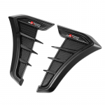 2 vnt. Automobilio Anglies Pluo&scaron;to Juodos &Scaron;oninės Sparnuotės &Scaron;oninės Plok&scaron;tės VUEWH7 Lipdukai Toyota GR Gazoo Racing Supra Corolla Dalims Sport 86 Yaris black