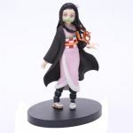 Anime Demon Slayer Kimetsu No Yaiba Kamado Tanjirou Kamado Nezuko PVC veiksmo figūrėlės modelio žaislai B