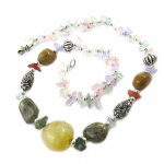 Les Tr&eacute;sors De Lily [B8100] - Collier 'P&acirc;te de Fruits' multicolore įvairiaspalvis