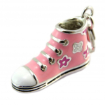 Les Tr&eacute;sors De Lily [P2550] - Pendentif Charm argent 'Basket' rose argent&eacute; (rhodi&eacute;) ry&scaron;kiai rožinė